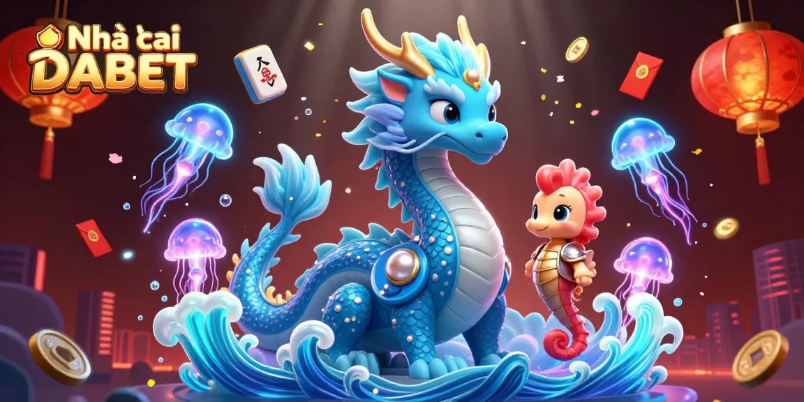 Experience vibrant gaming action with Nhà cái DABET in a captivating underwater scene.