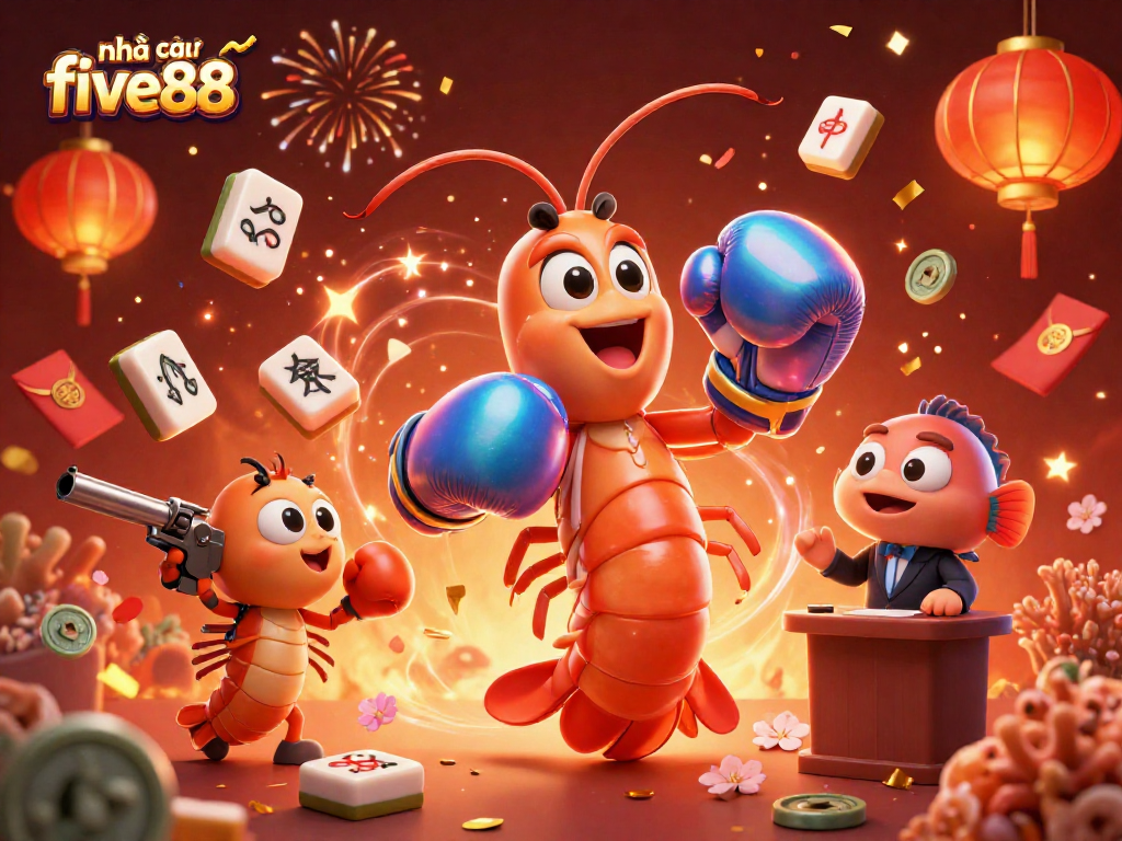 Boost your gaming experience at nhà cái five88 with vibrant characters and festive casino elements!