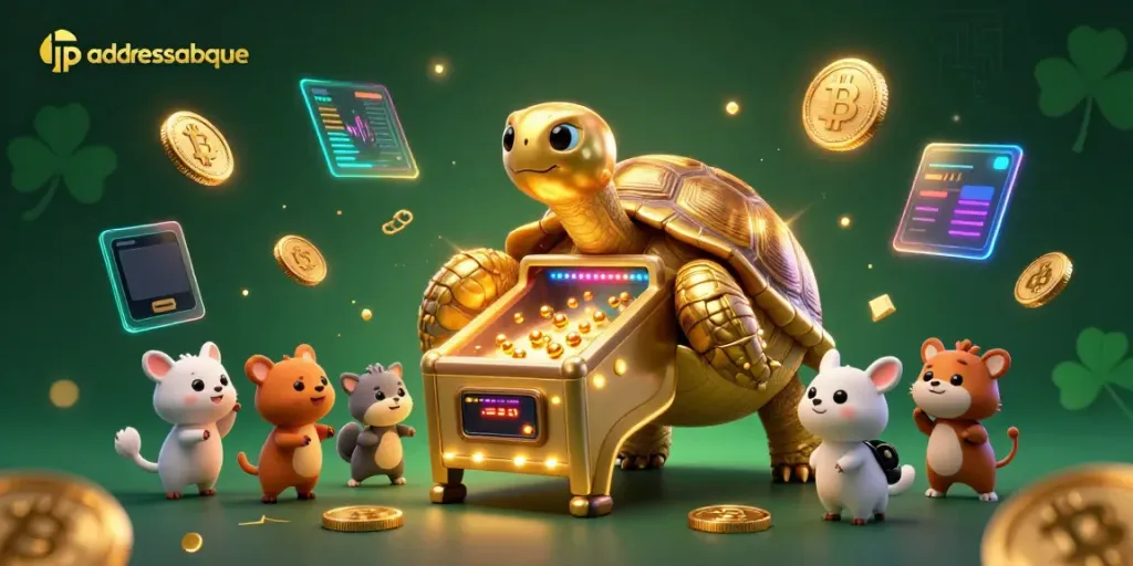 Engage with the fun of ip adressabfrage through a vibrant, interactive digital landscape of gaming elements and characters.