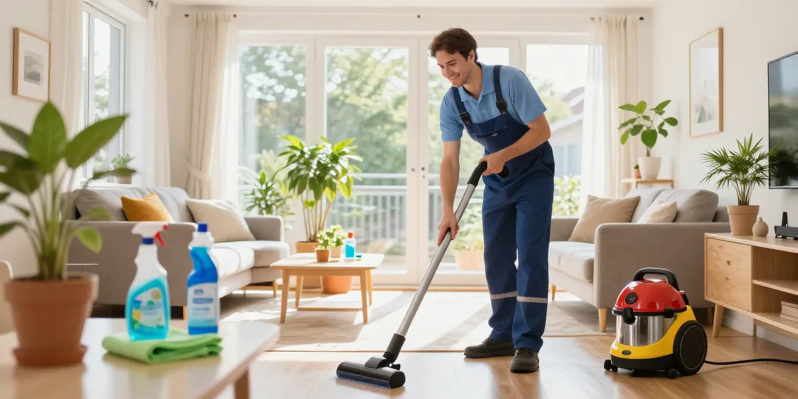 Efficient residential cleaning service in Bern highlighting wohnungsreinigung bern.