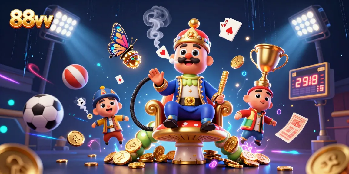 Engage with exciting gameplay at 88vv featuring vibrant casino elements and enchanting characters.
