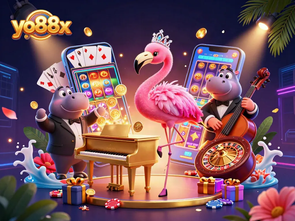 Experience the thrilling action of yo88x casino with lively characters and colorful games.