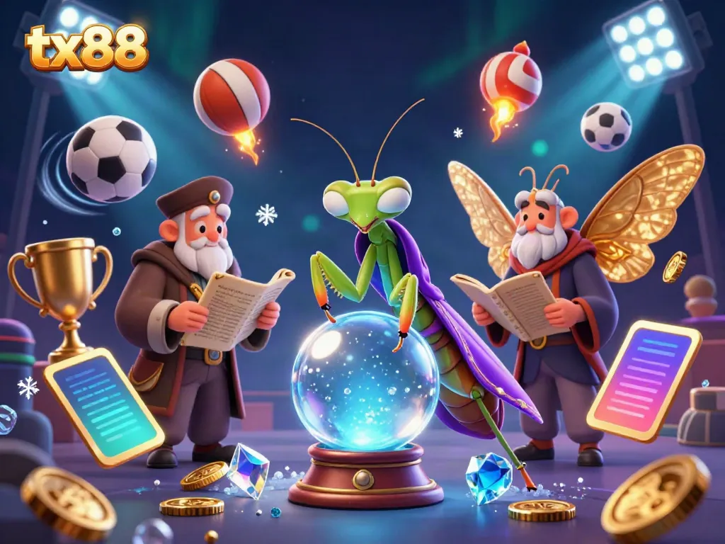 Experience thrilling moments at tx88 with dynamic sports elements, fantasy characters, and magical visuals.