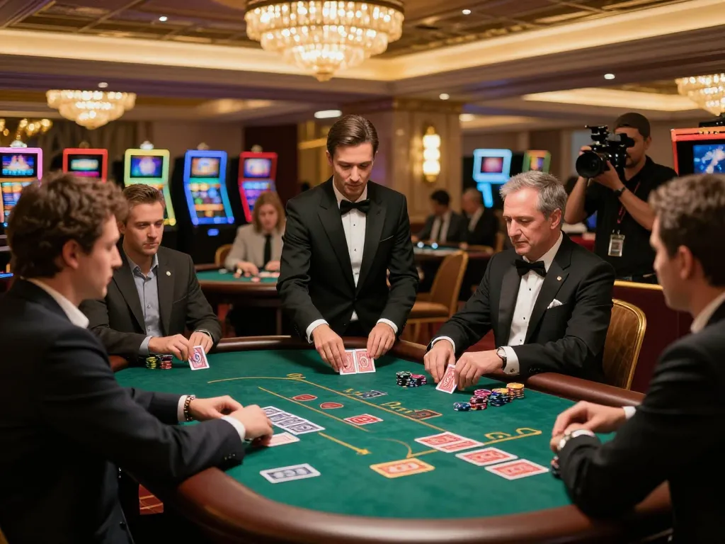 Players at the GO8 baccarat table experience an exciting game with luxury decor and high stakes
