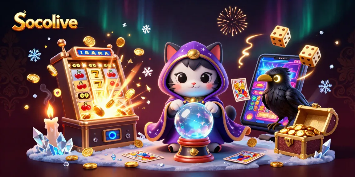 Socolive offers festive casino experiences with vibrant characters and jackpot excitement in an engaging atmosphere.