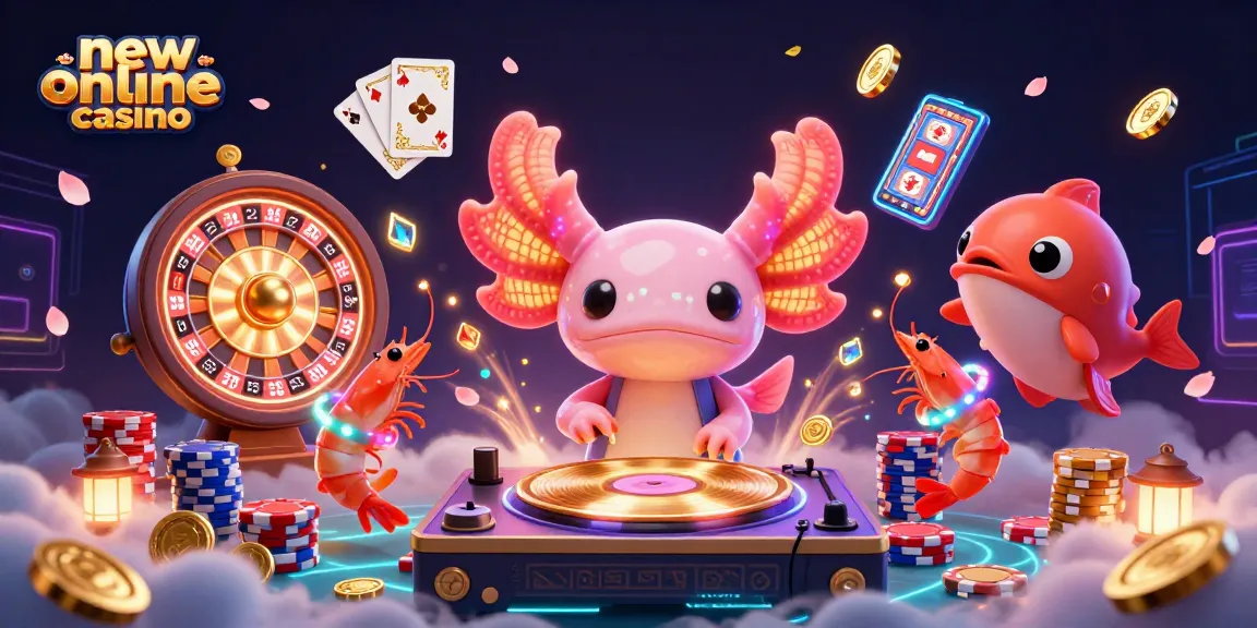 Experience the excitement at a new online casino Australia with vibrant 3D characters and game elements.