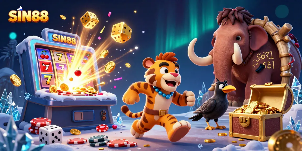 Experience thrilling jackpots at SIN88 with colorful slots and casino games in dynamic 3D.